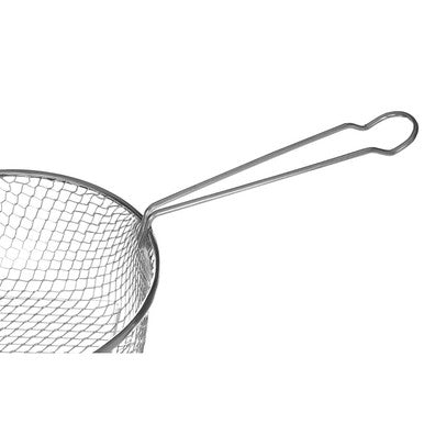 Orsina Telo 18 Fryer Basket with Long Handle | Tin-Plated Steel Wire