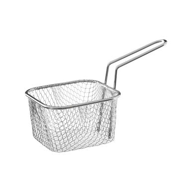 Orsina Telo French Fries Serving Basket | Stainless Steel Square Wire