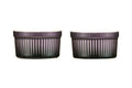 Orsina Ovenlove Purple Ceramic Ramekins – Set of 2 Heat-Safe Dishes