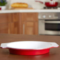 Ecocook Red 27cm Non-Stick Baking Dish with Handles | Orsina