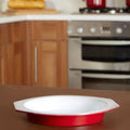 Orsina Ecocook 29cm Round Non-Stick Baking Dish with Handles – Red