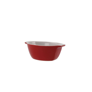 Orsina Ovenlove Red Ceramic Oval Baking Dish - 190ml Single Serve