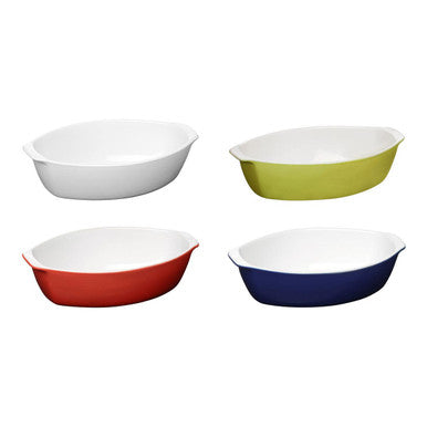 Orsina Oven Love White Stoneware Baking Dish - 0.9L Casserole Dish