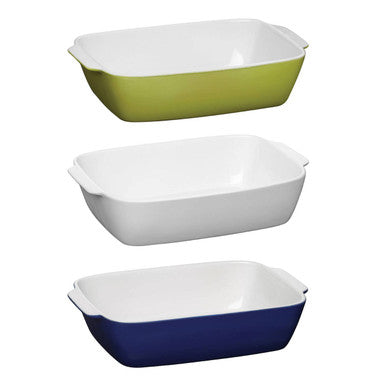Orsina Ovenlove Rectangular Baking Dish – Lime Green Ceramic, 2800ml