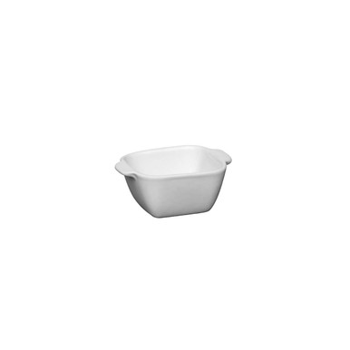 Orsina Ovenlove White Square 190ml Ceramic Baking Dish with Handles