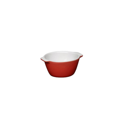 Orsina Ovenlove Mini Round Baking Dish - 160ml Red Ceramic Ramekin