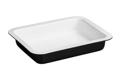 Orsina Ecocook Black Rectangular Roasting Dish | Non-Stick Bakeware