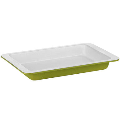Orsina Ecocook Round Baking Dish – Lime Green Non-Stick Mineral Surface