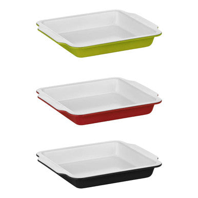 Orsina Ecocook Square Baking Dish – Non-Stick Lime Green Roasting Pan