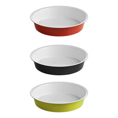Orsina Ecocook Round Cake Tin – Non-Stick Black Deep Baking Pan