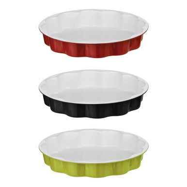 Orsina Ecocook Flan Dish – Non-Stick Lime Green Tart & Quiche Pan