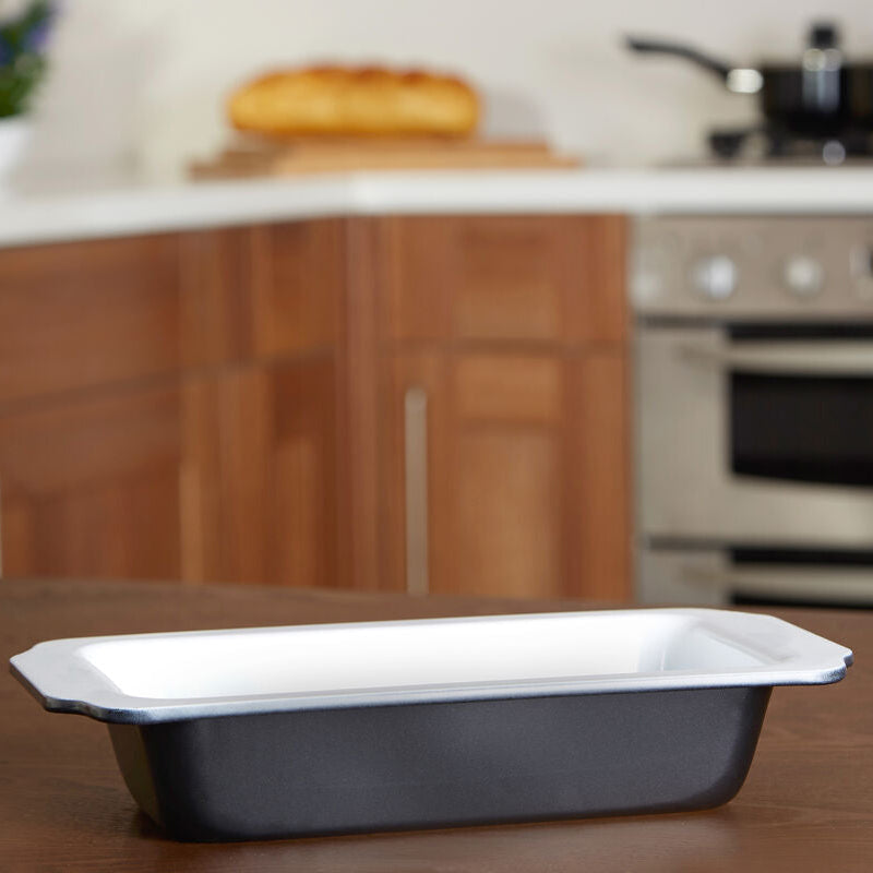Orsina Ecocook Non-Stick Loaf Tin – Black PTFE-Free Bread Pan