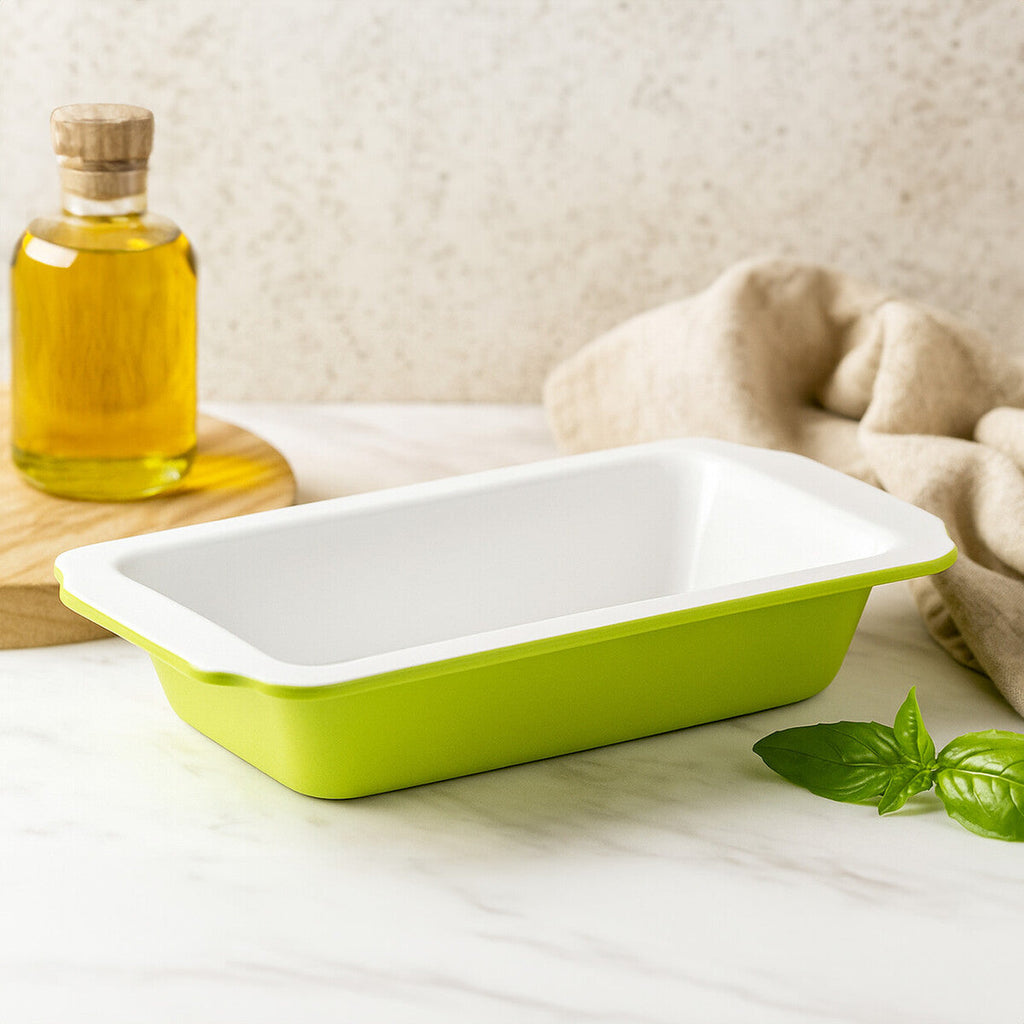 Orsina Ecocook Loaf Tin – Non-Stick Mineral Coating – Lime Green