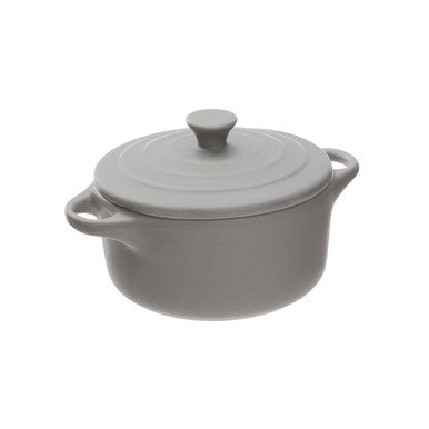 Orsina Mini Casserole Dish | 230ml Non-Stick Stoneware - Grey