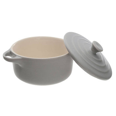 Orsina Mini Casserole Dish | 230ml Non-Stick Stoneware - Grey