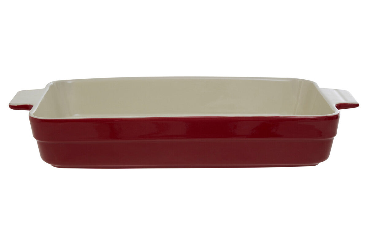 Orsina Red Stoneware Rectangular Baking Dish – 3300ml Casserole