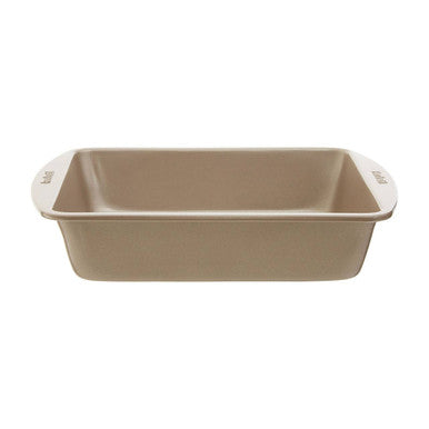 Orsina Square Cake Tin – Non-Stick Carbon Steel Brownie Pan, Gold