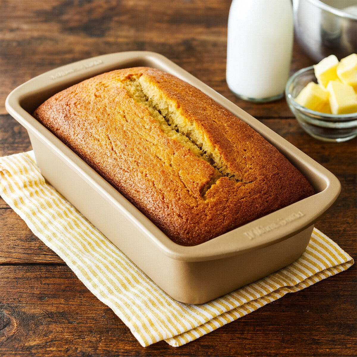 Orsina From Scratch Rectangular Loaf Tin – Carbon Steel Bread Pan