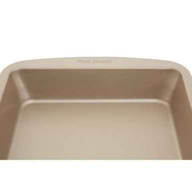Orsina 33cm Roasting Pan – Non-Stick Satin Gold Ovenware Baking Tray