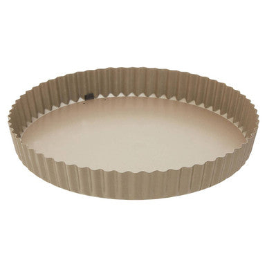 Orsina Non-Stick Flan Tin with Removable Base – Champagne Bakeware