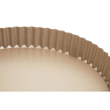 Orsina Non-Stick Flan Tin with Removable Base – Champagne Bakeware