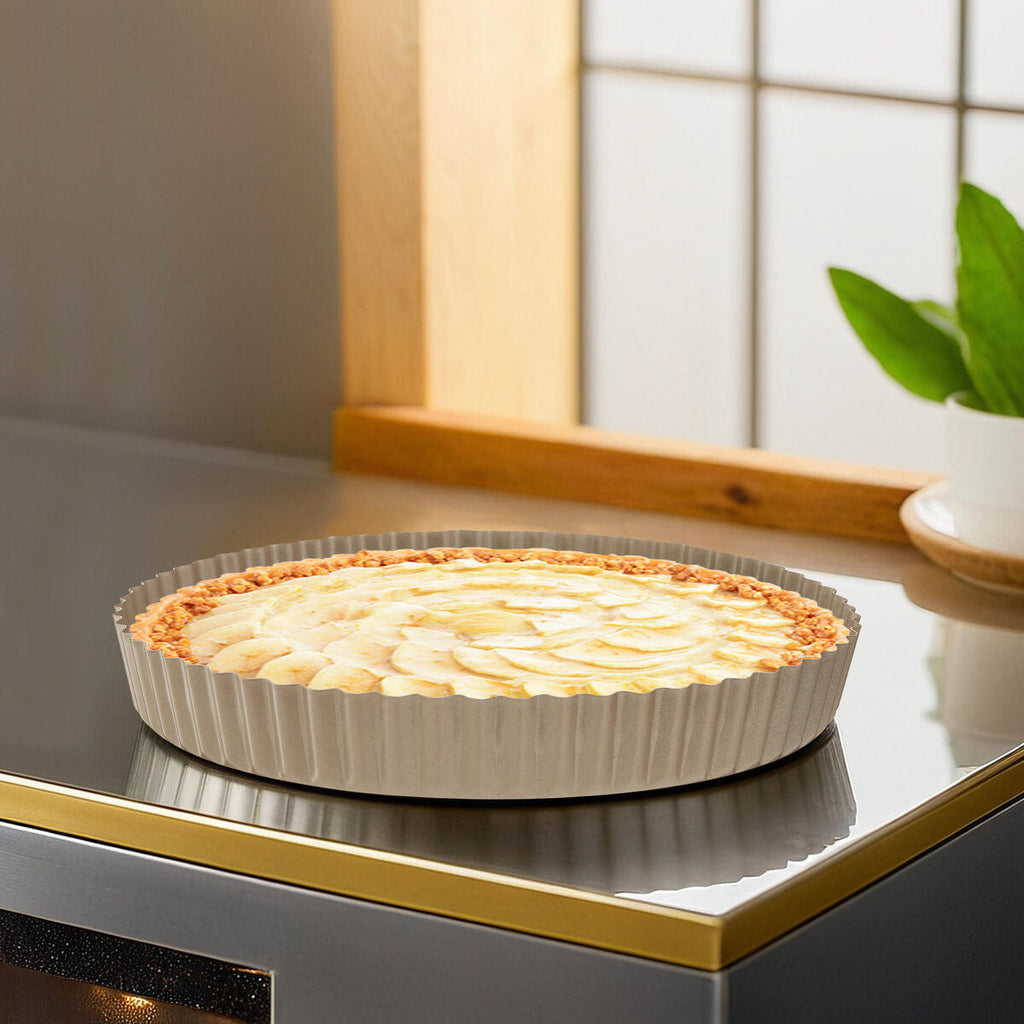 Orsina Non-Stick Flan Tin with Removable Base – Champagne Bakeware