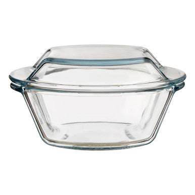 Orsina Small Round Glass Casserole Dish | Individual Oven-to-Table Pan
