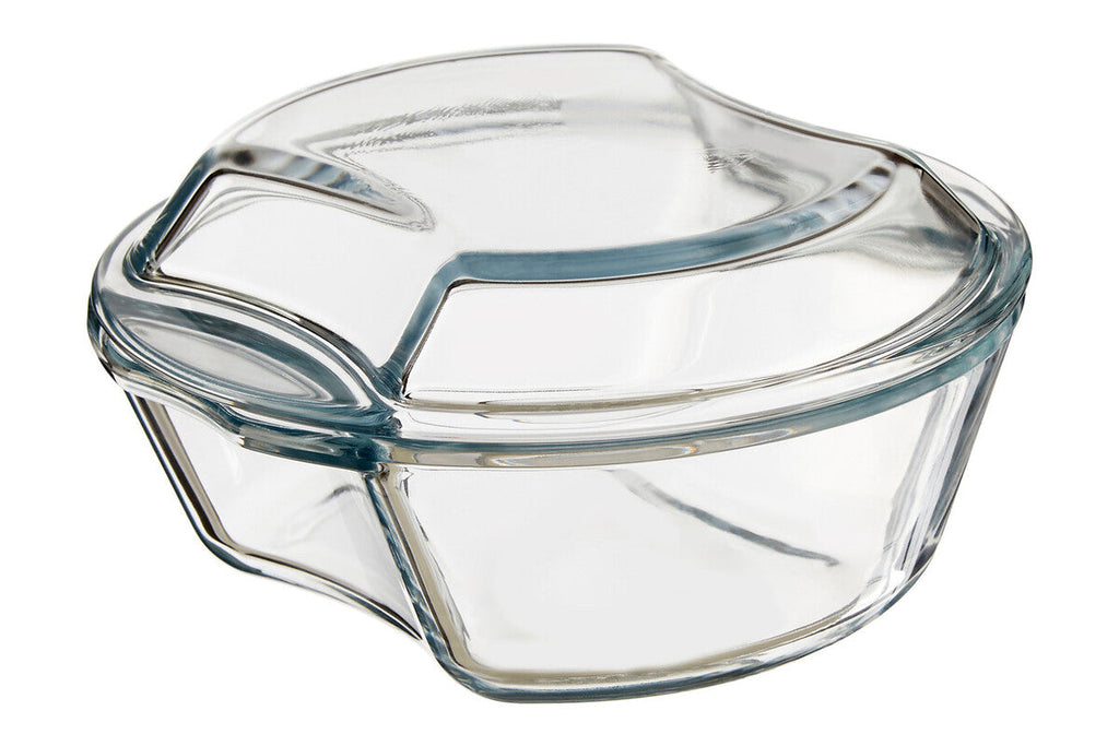 Orsina Clear Glass Casserole Dishes – Set of 3 Oven-to-Table Bakeware