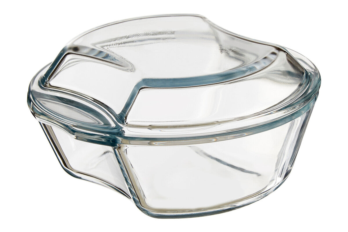Orsina Clear Glass Casserole Dishes – Set of 3 Oven-to-Table Bakeware