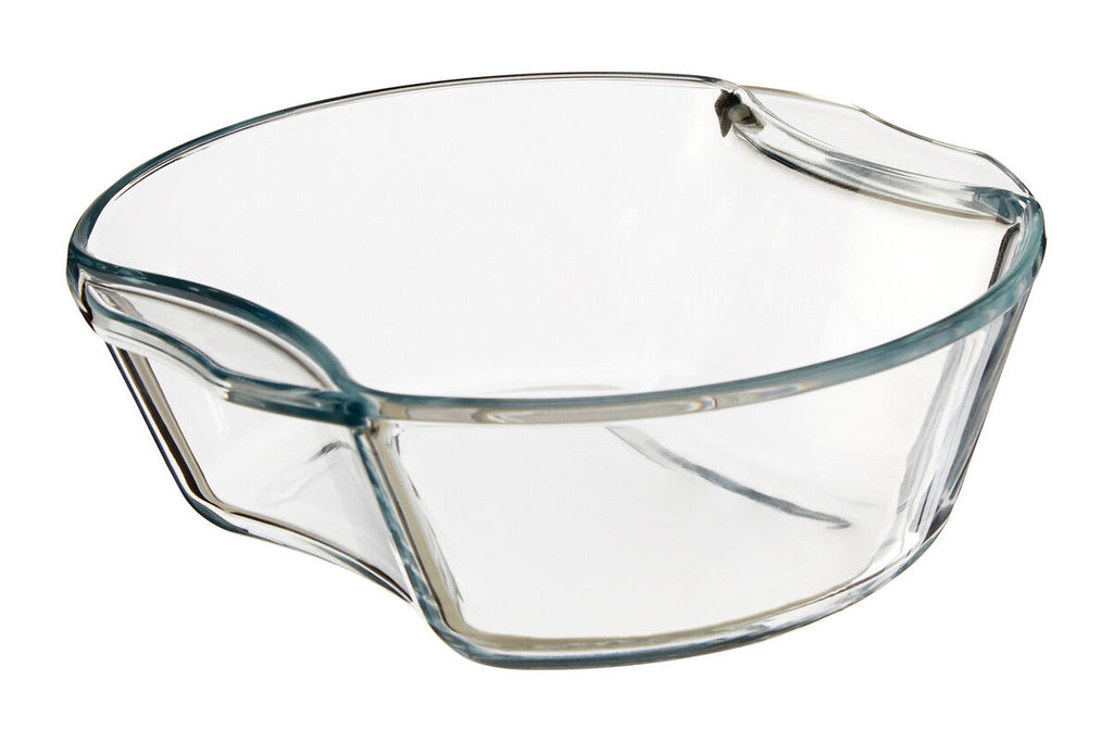 Orsina Clear Glass Casserole Dishes – Set of 3 Oven-to-Table Bakeware
