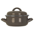 Orsina Porter Grey Enamel 12cm Casserole Dish | Individual Serving