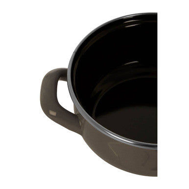 Orsina Porter Grey Enamel 12cm Casserole Dish | Individual Serving