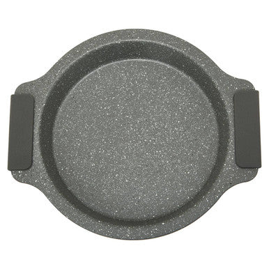 Orsina Small Round Cake Tin – Non-Stick Grey Bakeware with Silicone Grips