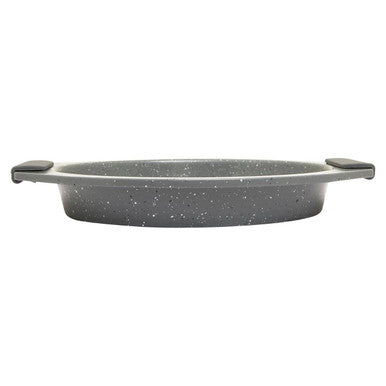 Orsina Large Round Cake Tin – Non-Stick Grey Bakeware with Silicone Handles
