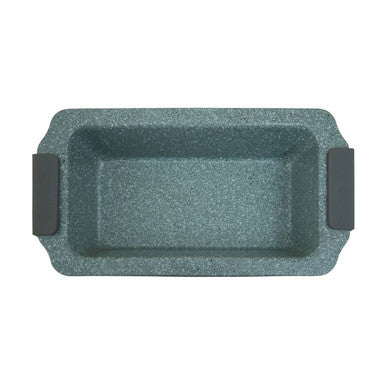 Orsina Non-Stick Grey Loaf Tin – Speckled Steel Bread Pan with Grips
