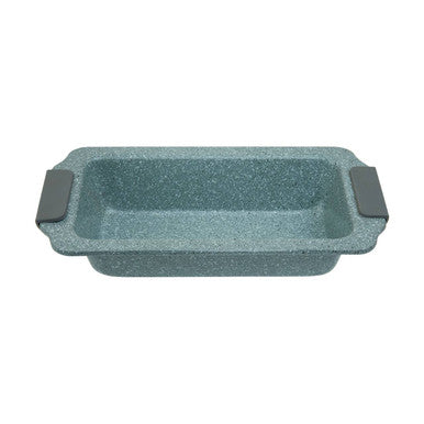 Orsina Non-Stick Grey Loaf Tin – Speckled Steel Bread Pan with Grips