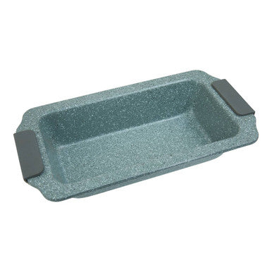 Orsina Non-Stick Grey Loaf Tin – Speckled Steel Bread Pan with Grips