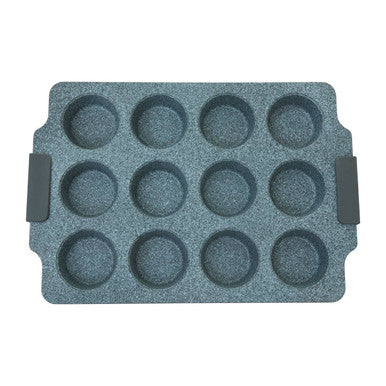 Orsina Non-Stick Muffin Tray | 12 Cup Marble Effect Bakeware
