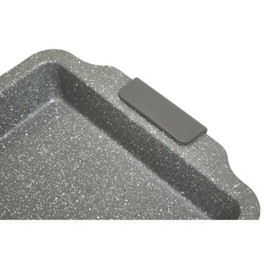 Orsina Large Square Roasting Tin – Non-Stick Grey Speckled Ovenware