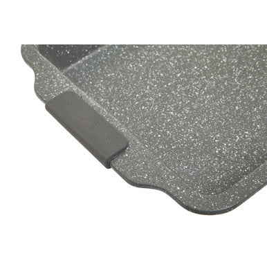 Orsina Large Square Roasting Tin – Non-Stick Grey Speckled Ovenware