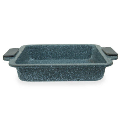 Orsina Small Square Baking Tin – Non-Stick Grey Brownie Pan