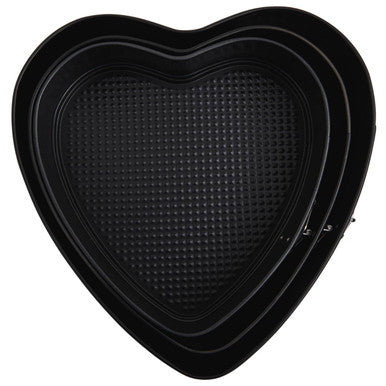Orsina Heart Shaped Springform Cake Tins - Non-Stick Set of 3
