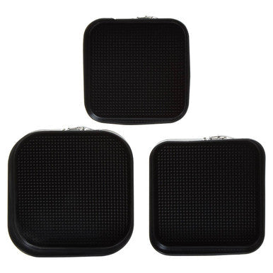 Orsina Non-Stick Square Cake Tins – Set of 3 Springform Baking Pans