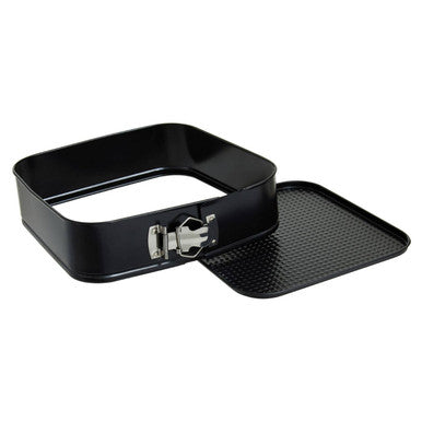 Orsina Non-Stick Square Cake Tins – Set of 3 Springform Baking Pans