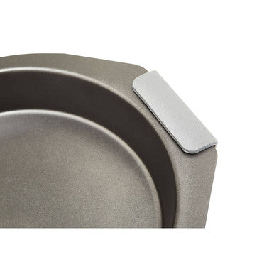 Orsina Round Cake Tin – Non-Stick Grey Baking Pan with Silicone Grips