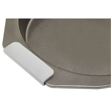 Orsina Round Cake Tin – Non-Stick Grey Baking Pan with Silicone Grips