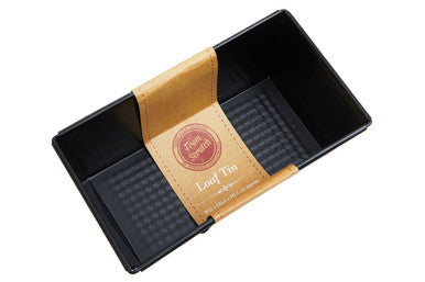 Orsina Black Marble Effect Loaf Tin – Non-Stick Bread Baking Pan
