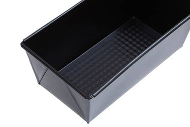Orsina Black Marble Effect Loaf Tin – Non-Stick Bread Baking Pan