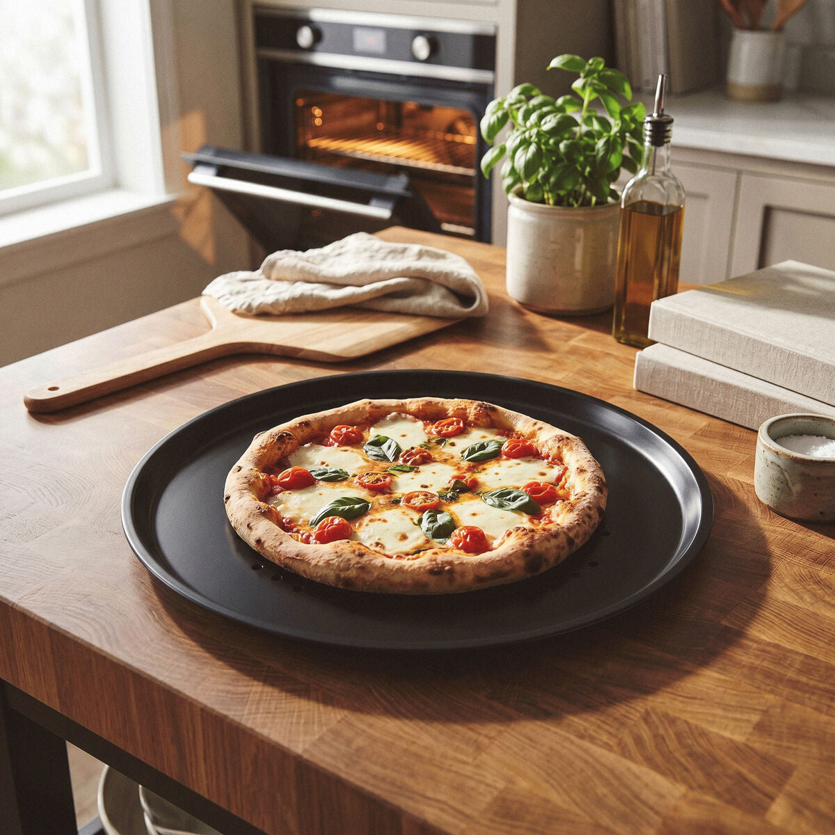 Orsina From Scratch Pizza Crisper – Non-Stick Perforated Baking Tray