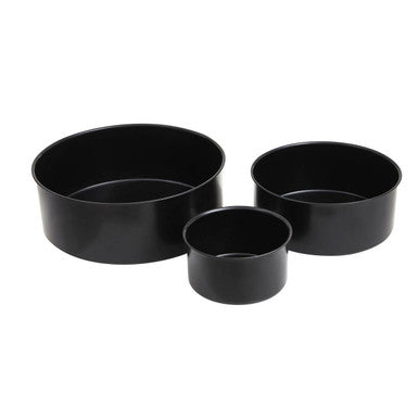Orsina Non-Stick Round Cake Tins – Set of 3 Loose Base Baking Pans